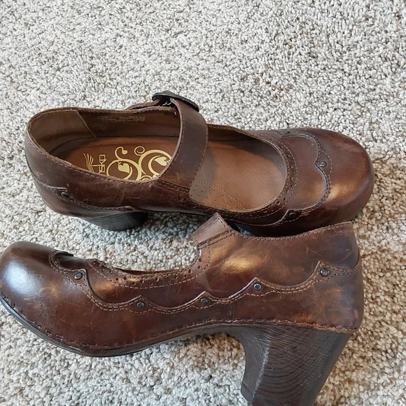 Dansko Brown Mary Jane Shoes - Picture 3 of 7